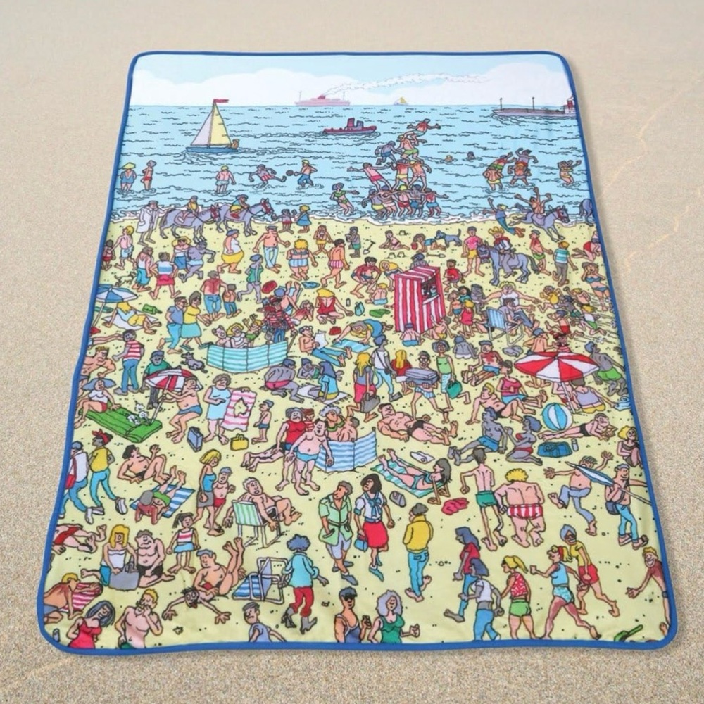 Polar Fleece with Sherpa Throw Blanket - Multicolor